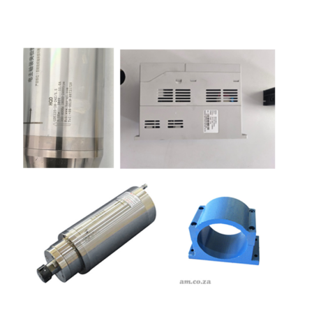 KIT Completo Spindle HQD Série GDK 5.5Kw (7CV) - 380V Trifásico